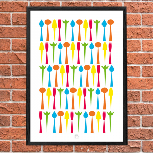 neon plant row by artswerve