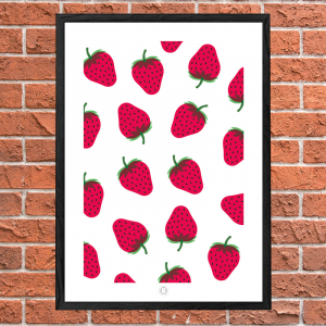 strawberry scatter by artswerve