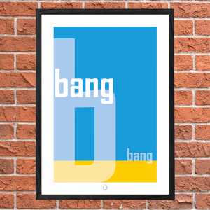 the bang bang blue from artswerve