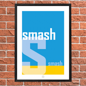 the smash smash blue from artswerve
